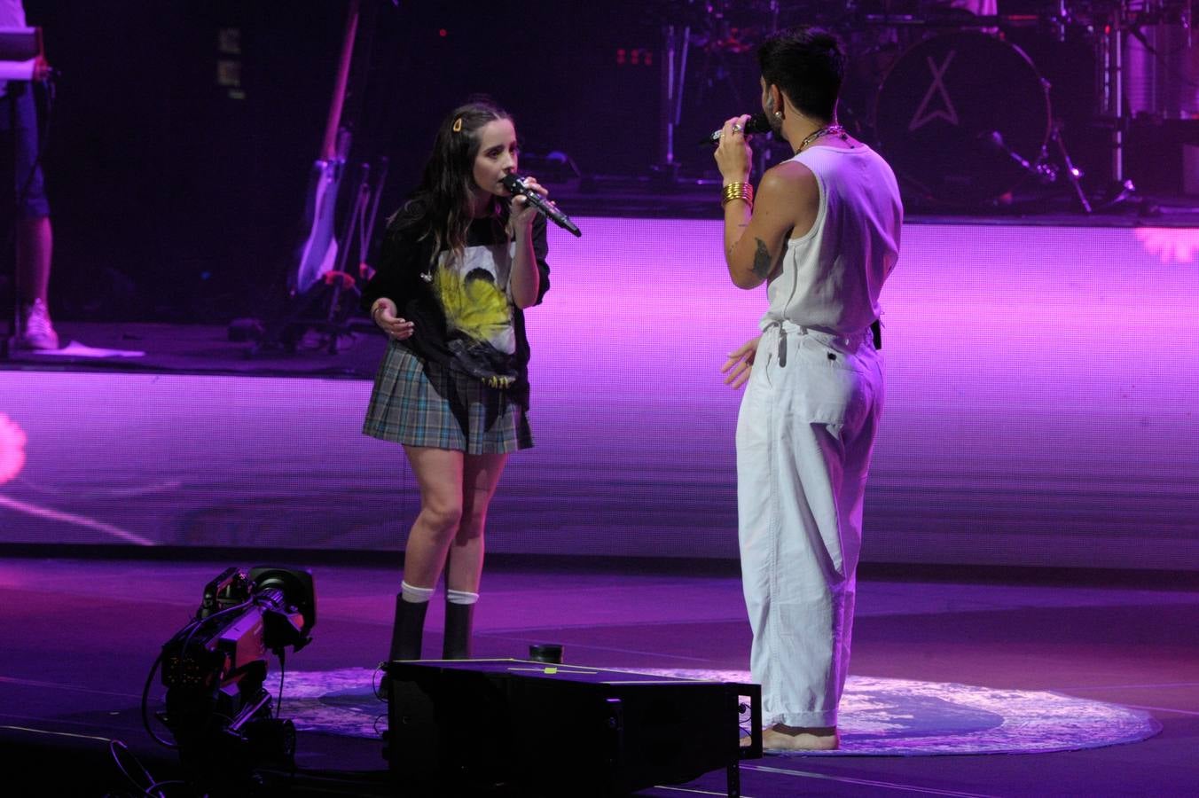 Concierto de Camilo en Starlite en Marbella. 