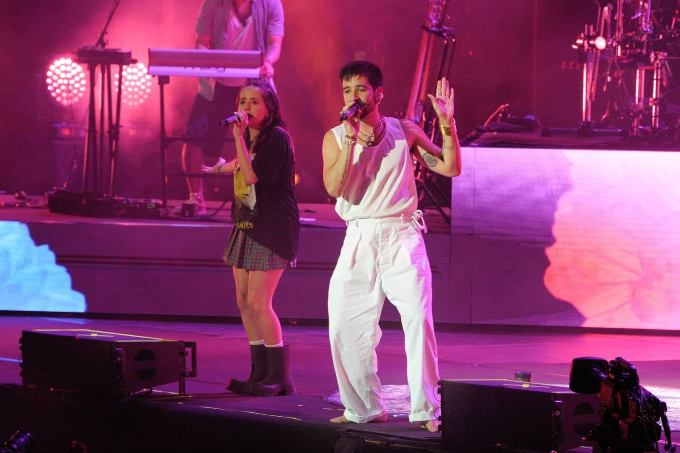 Concierto de Camilo en Starlite en Marbella. 