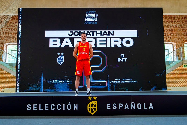 Fotos: España mira al Europeo con los tres jugadores del Unicaja