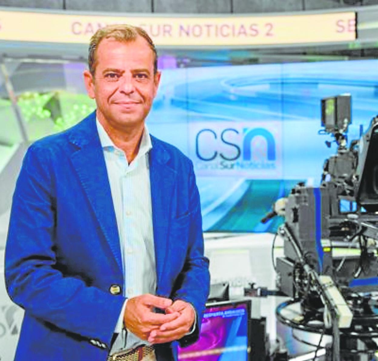 El director general de Canal Sur, Juande Mellado. sur