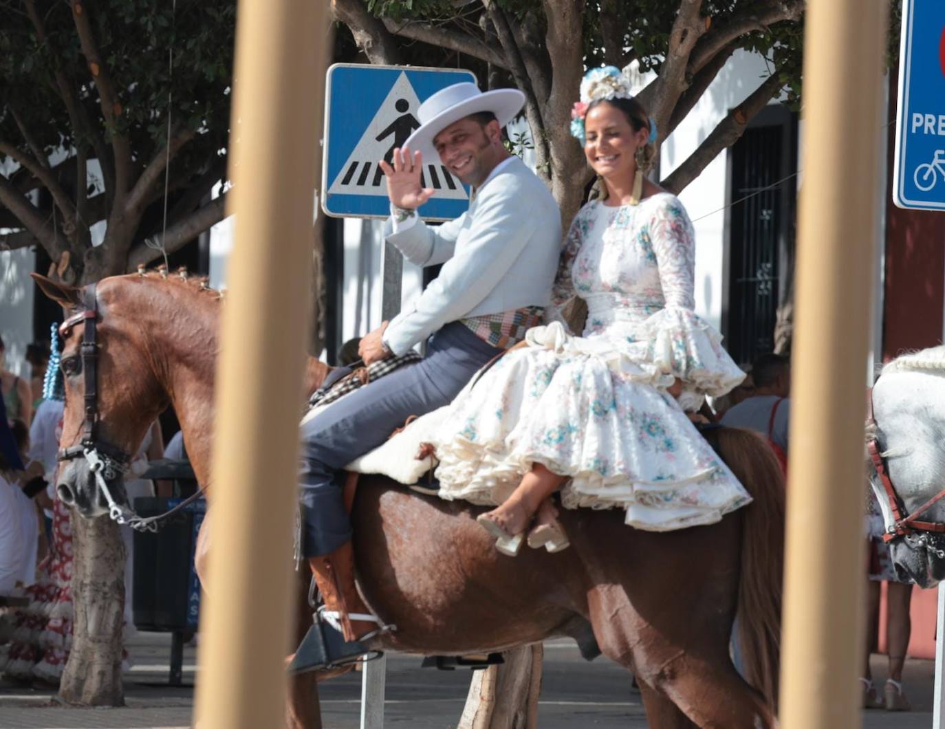 Mayores, familias y caballistas ambientaron el real de la Feria el domingo 