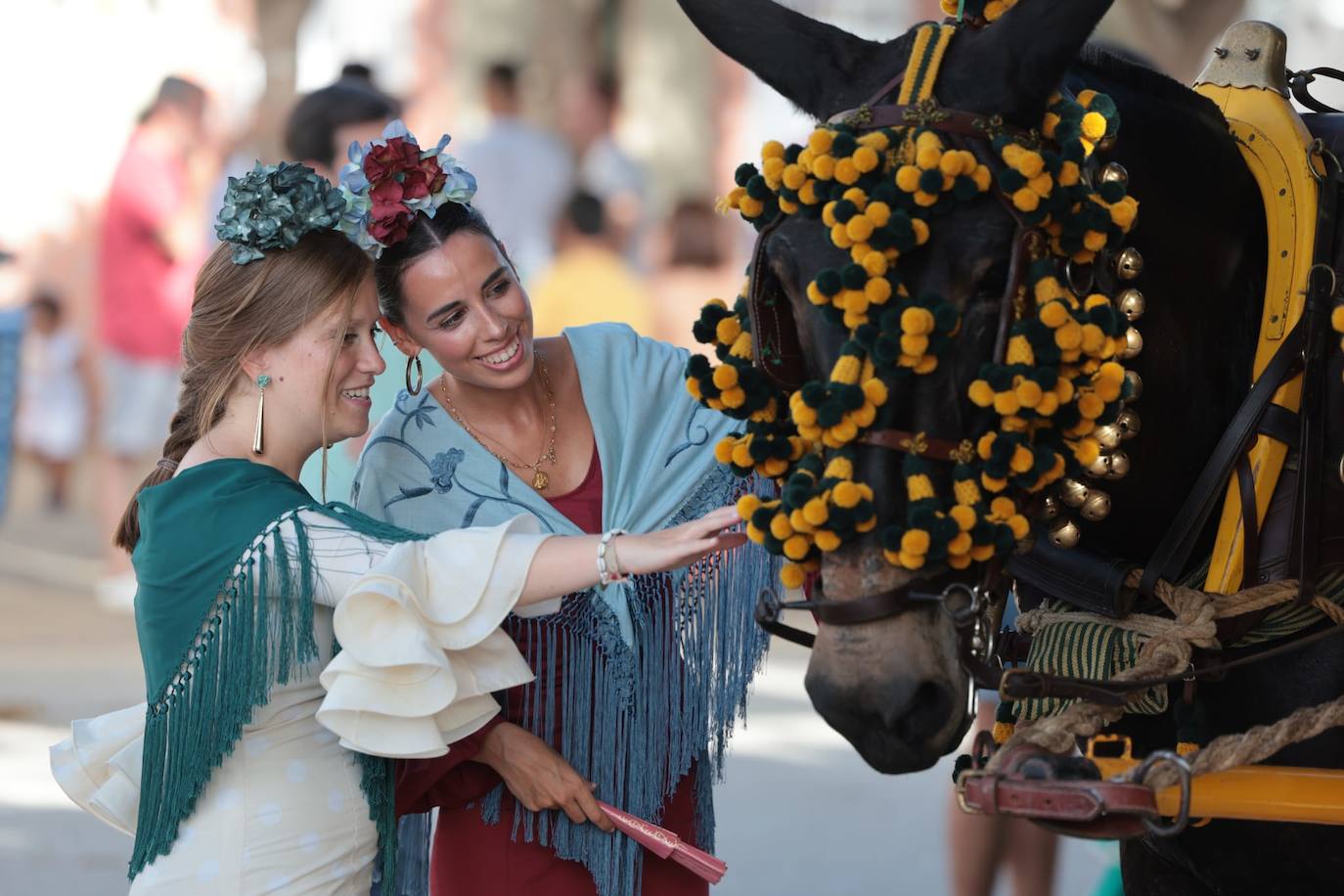 Mayores, familias y caballistas ambientaron el real de la Feria el domingo 