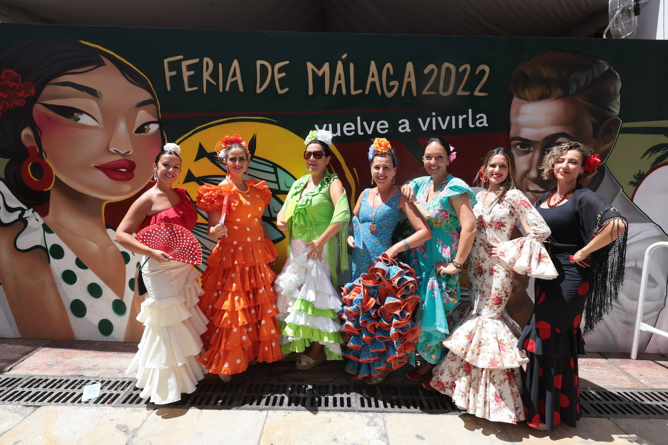 Elisabet López, Holly Haley, Anita Jones, Victoria García, Alicia Esperanza, Miriam Bernal y Eugenia Serrano.