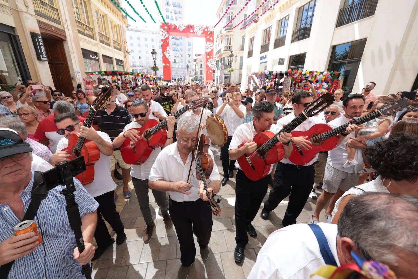 Los verdiales tienen su protagonismo en la Feria de Málaga 