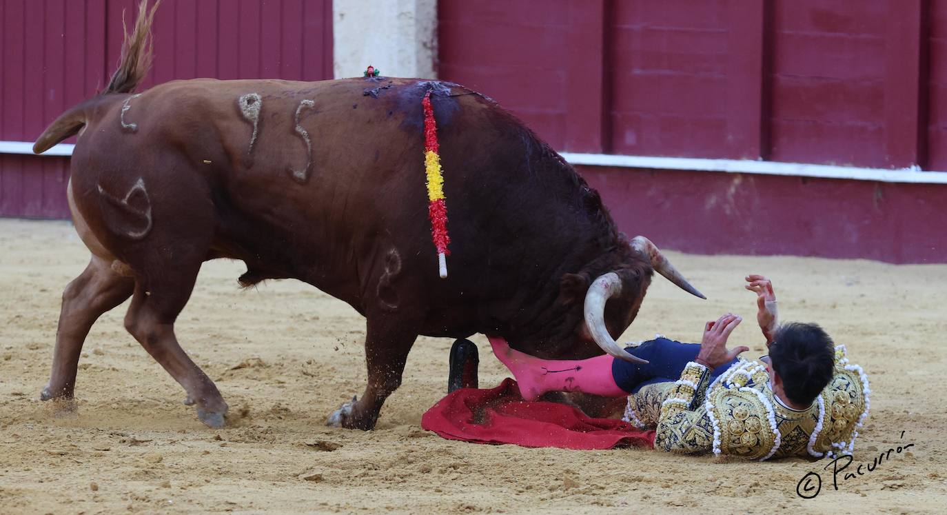 El torero malagueño quedó inconsciente en el ruedo tras un golpe en la cara al ser cogido de manera sobrecogedora. 