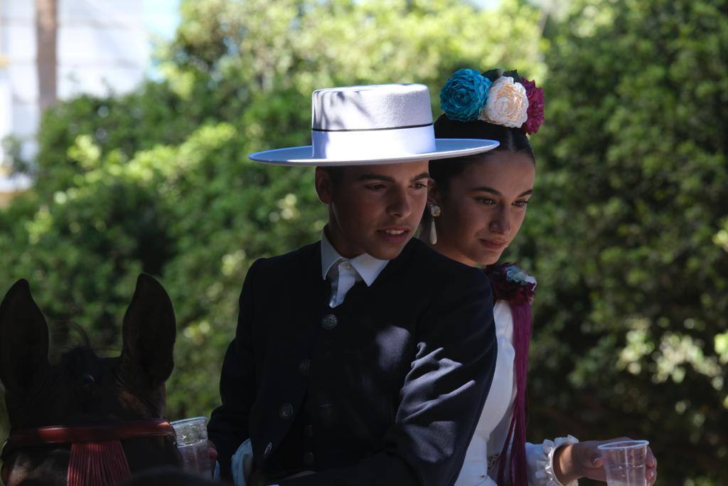 Ambiente del último día de la Feria de Málaga 2022. 