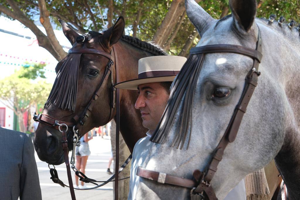 Ambiente del último día de la Feria de Málaga 2022. 