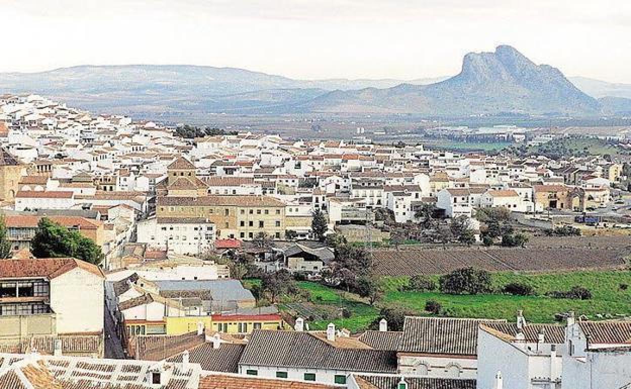 Vista panorámica de Antequera. 