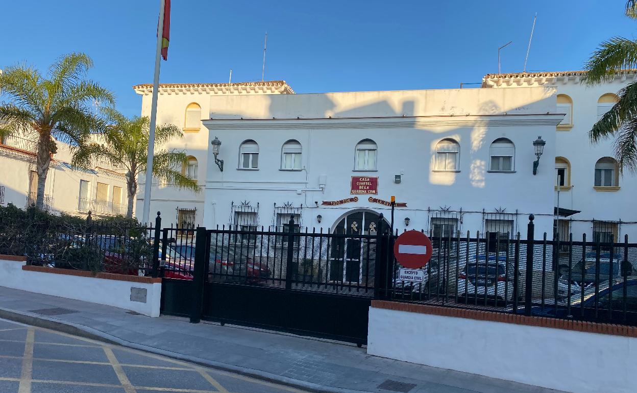 Cuartel de la Guardia Civil en Nerja. 