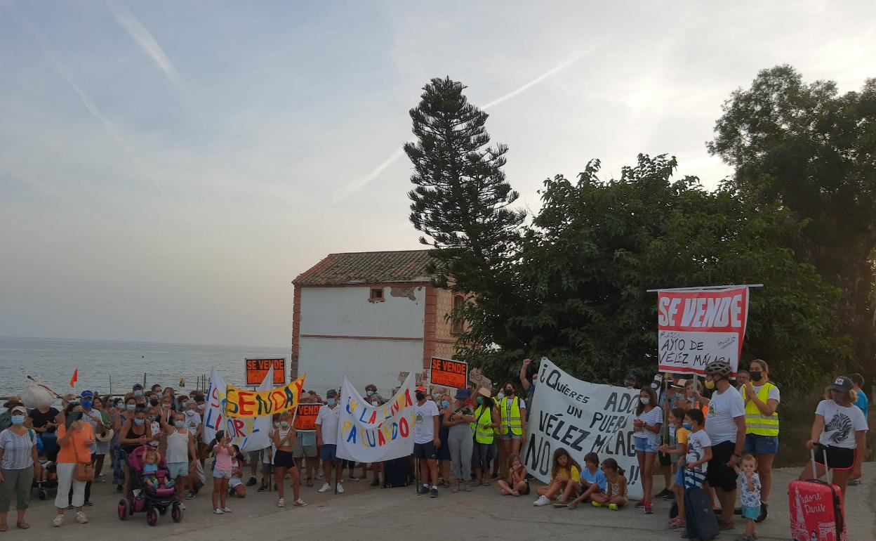 Imagen de la protesta que tuvo lugar en septiembre de 2021. 