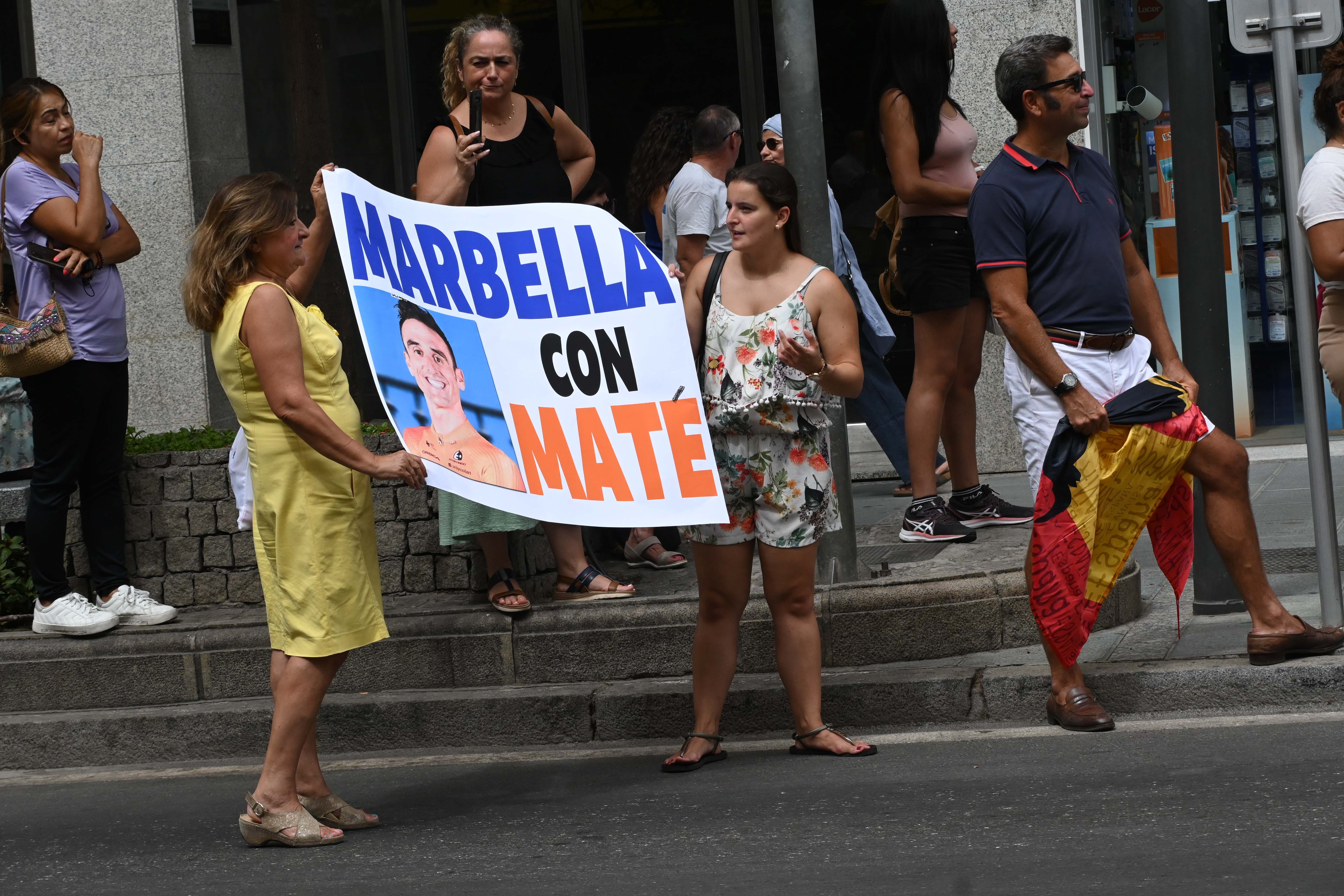 La Vuelta, a su paso por Marbella