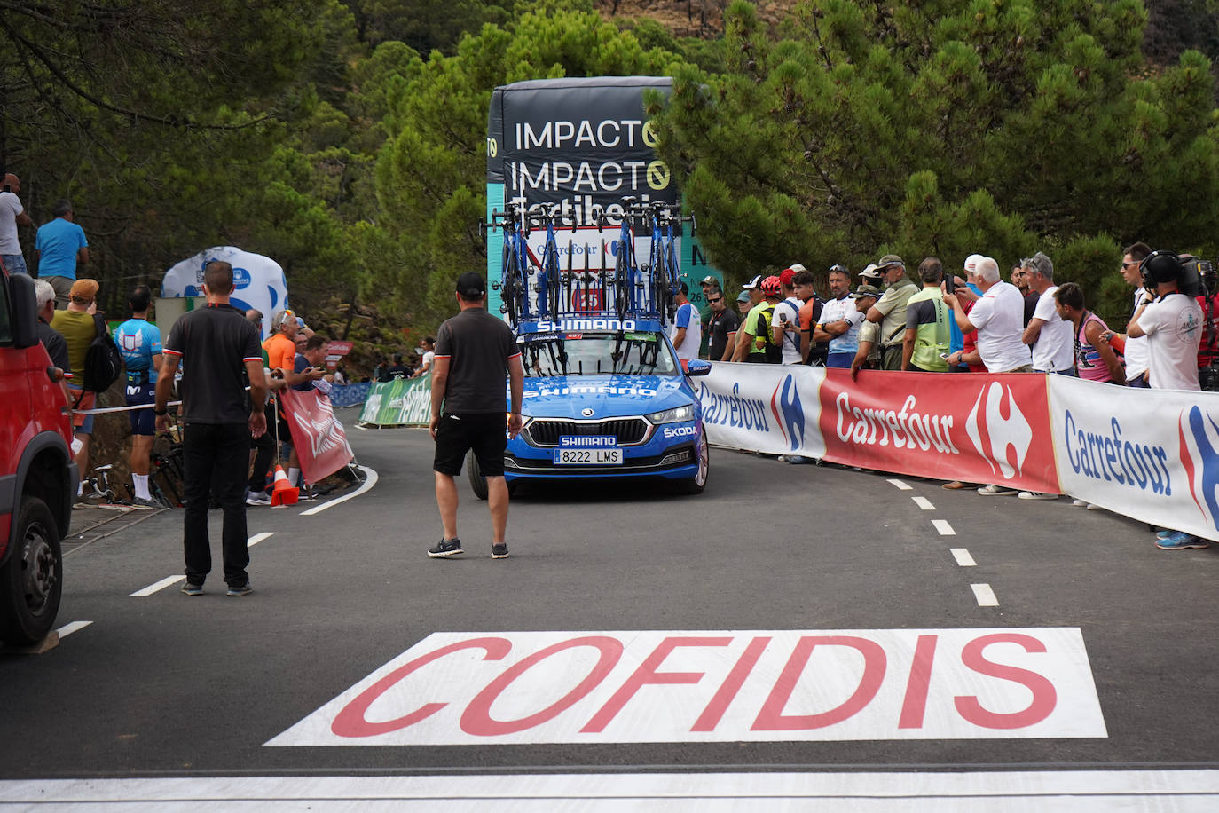 La Vuelta, a su paso por Marbella