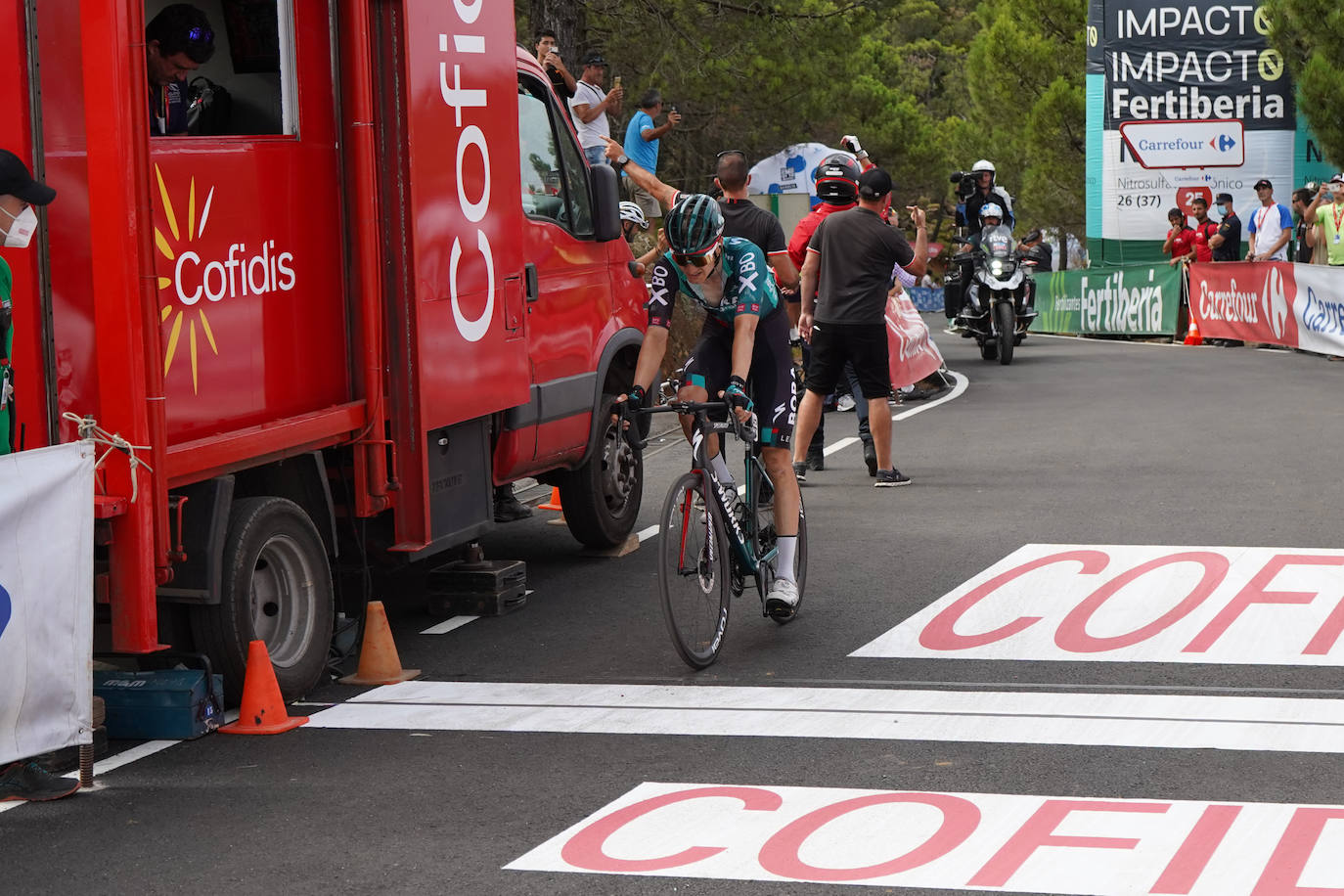 La Vuelta, a su paso por Marbella