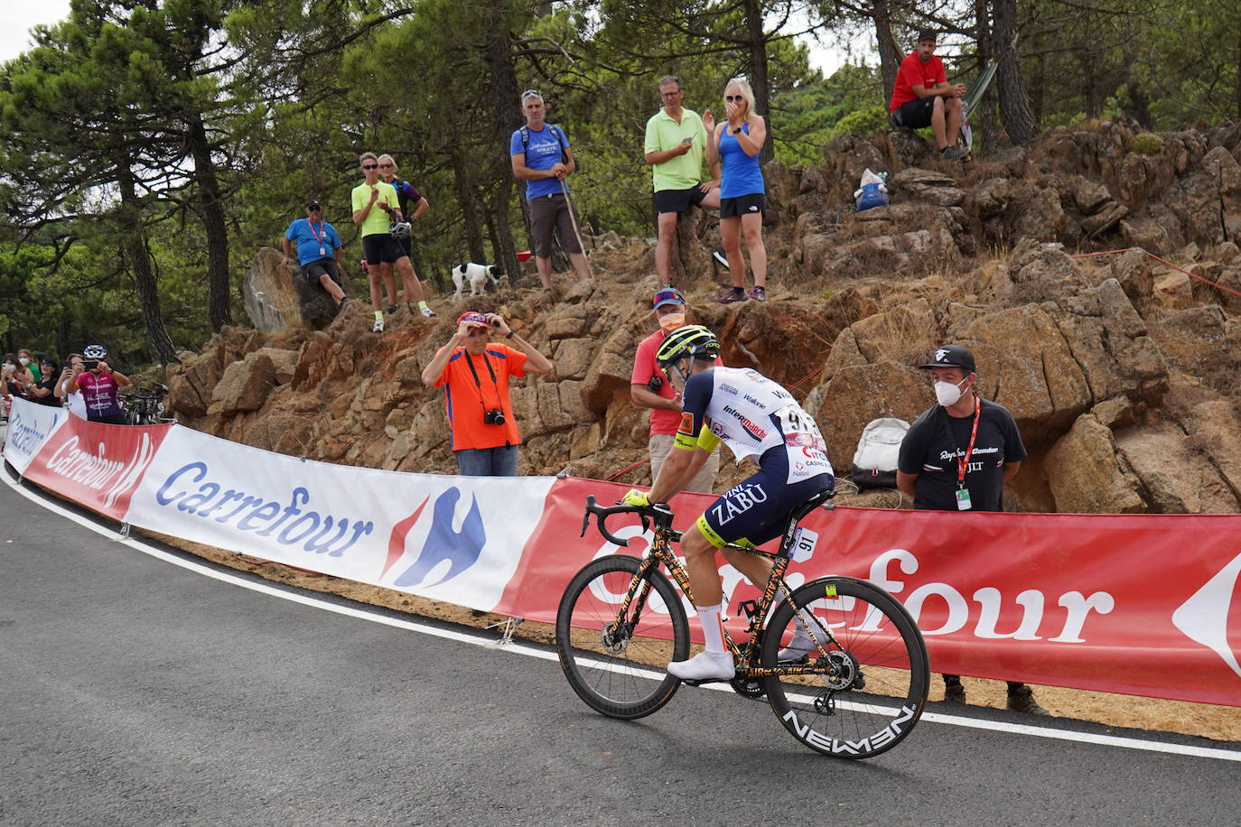 La Vuelta, a su paso por Marbella