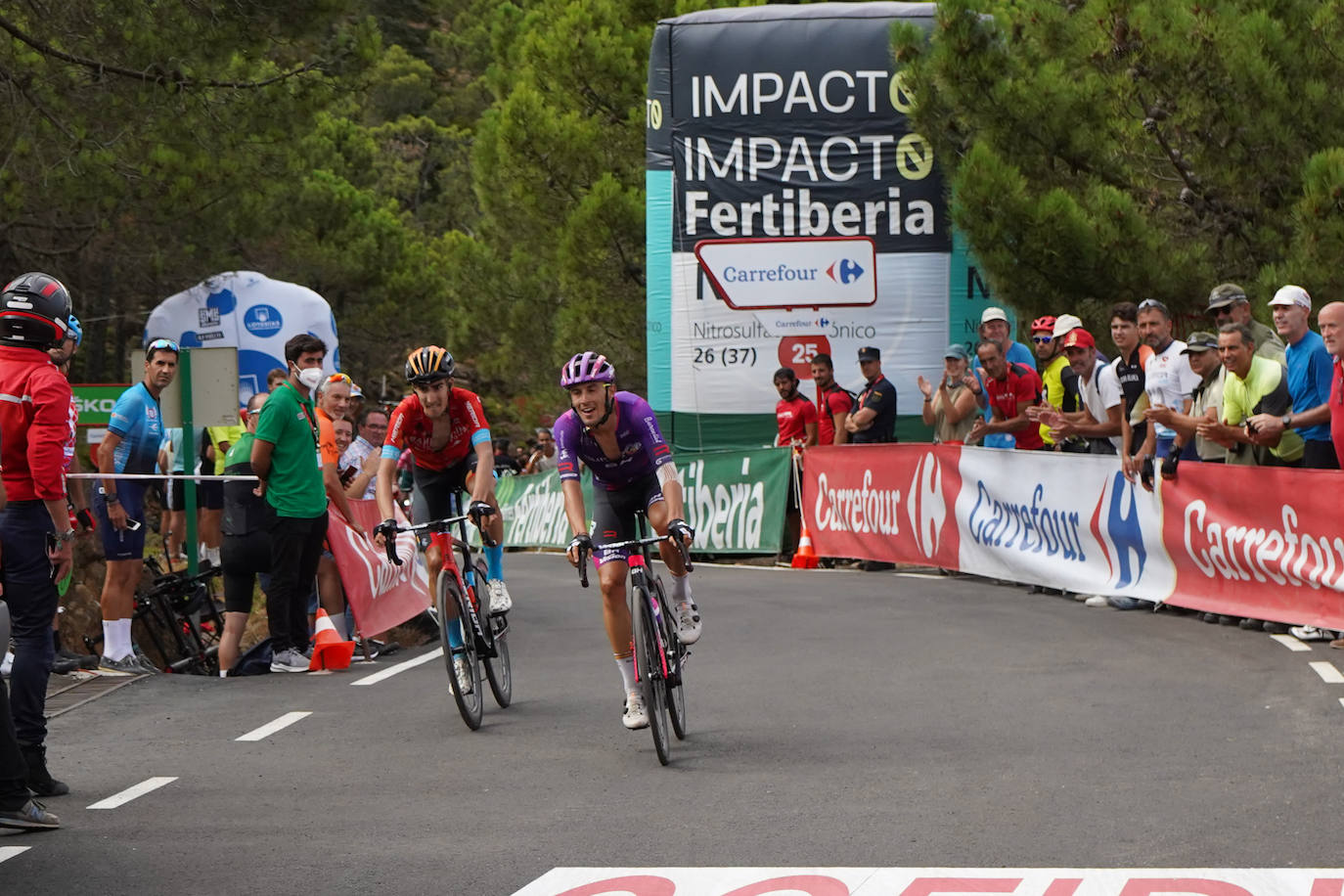 La Vuelta, a su paso por Marbella