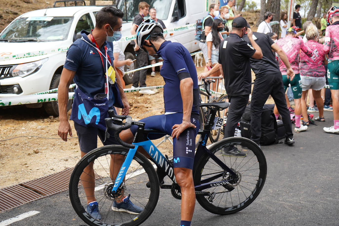 La Vuelta, a su paso por Marbella