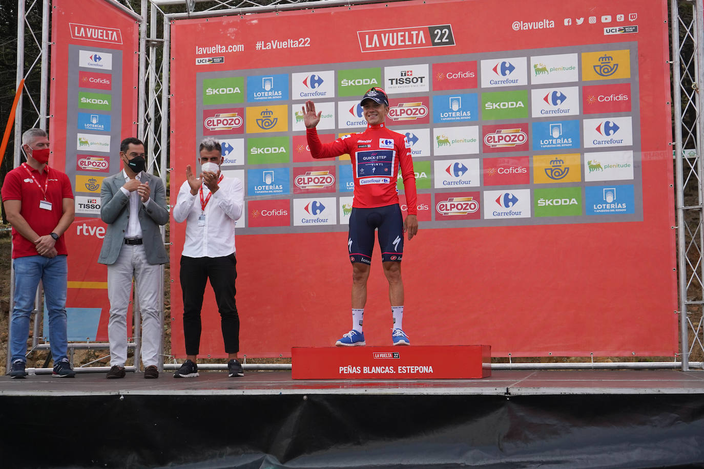 La Vuelta, a su paso por Marbella