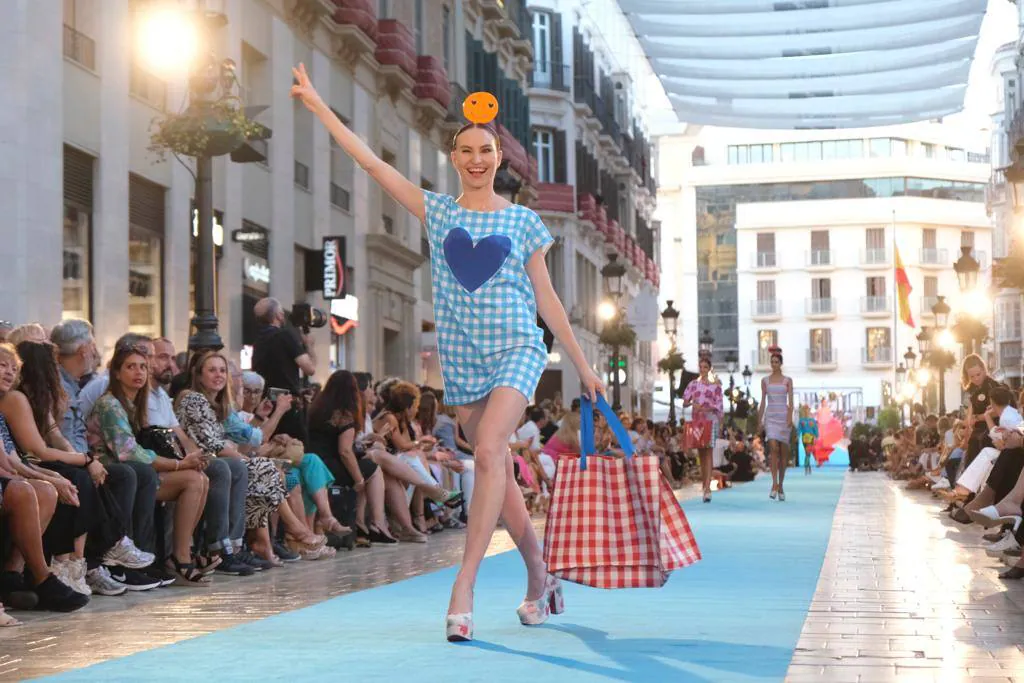 Las creaciones de Agatha Ruiz de la Prada, en la Pasarela Larios 2022. 