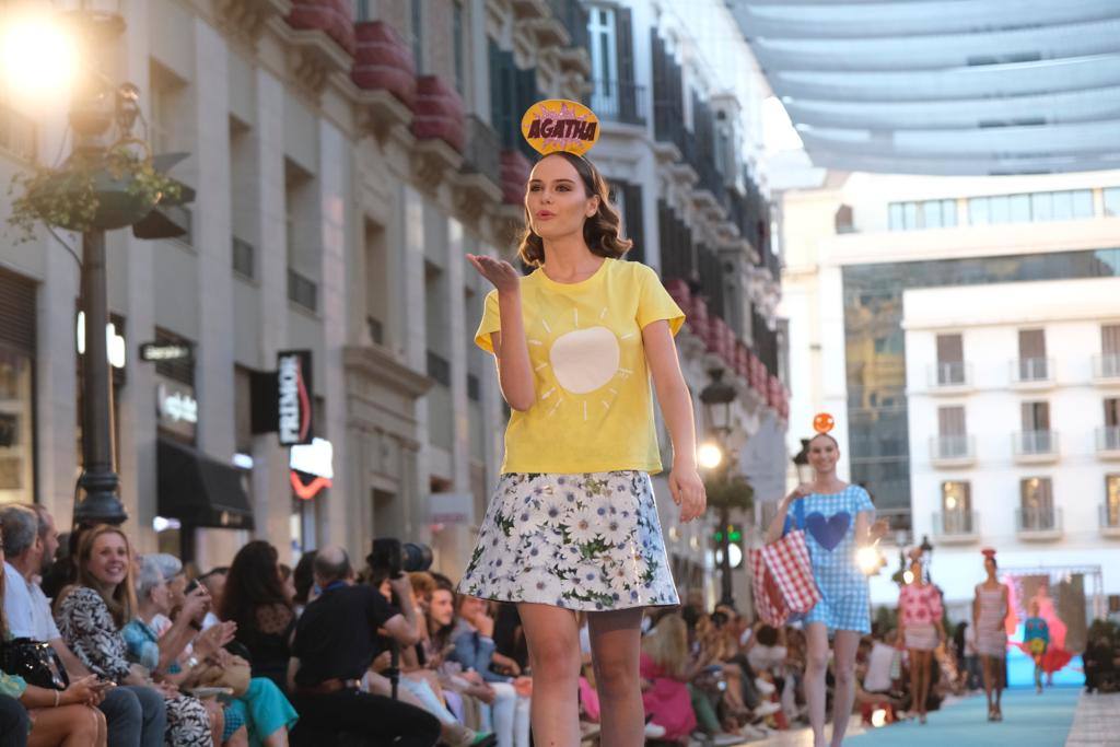 Las creaciones de Agatha Ruiz de la Prada, en la Pasarela Larios 2022. 