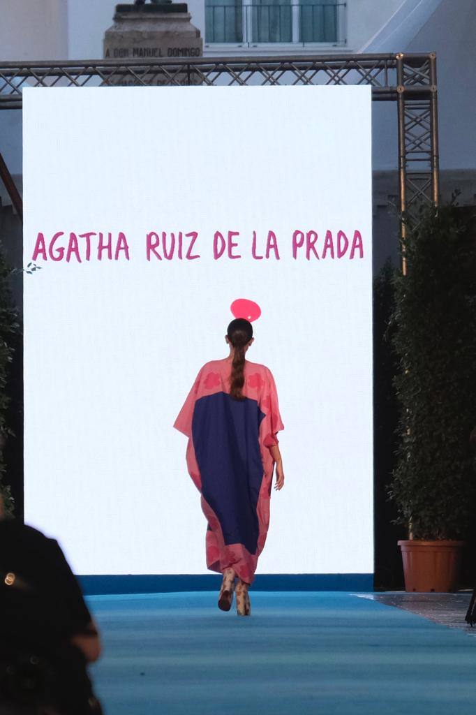 Las creaciones de Agatha Ruiz de la Prada, en la Pasarela Larios 2022. 