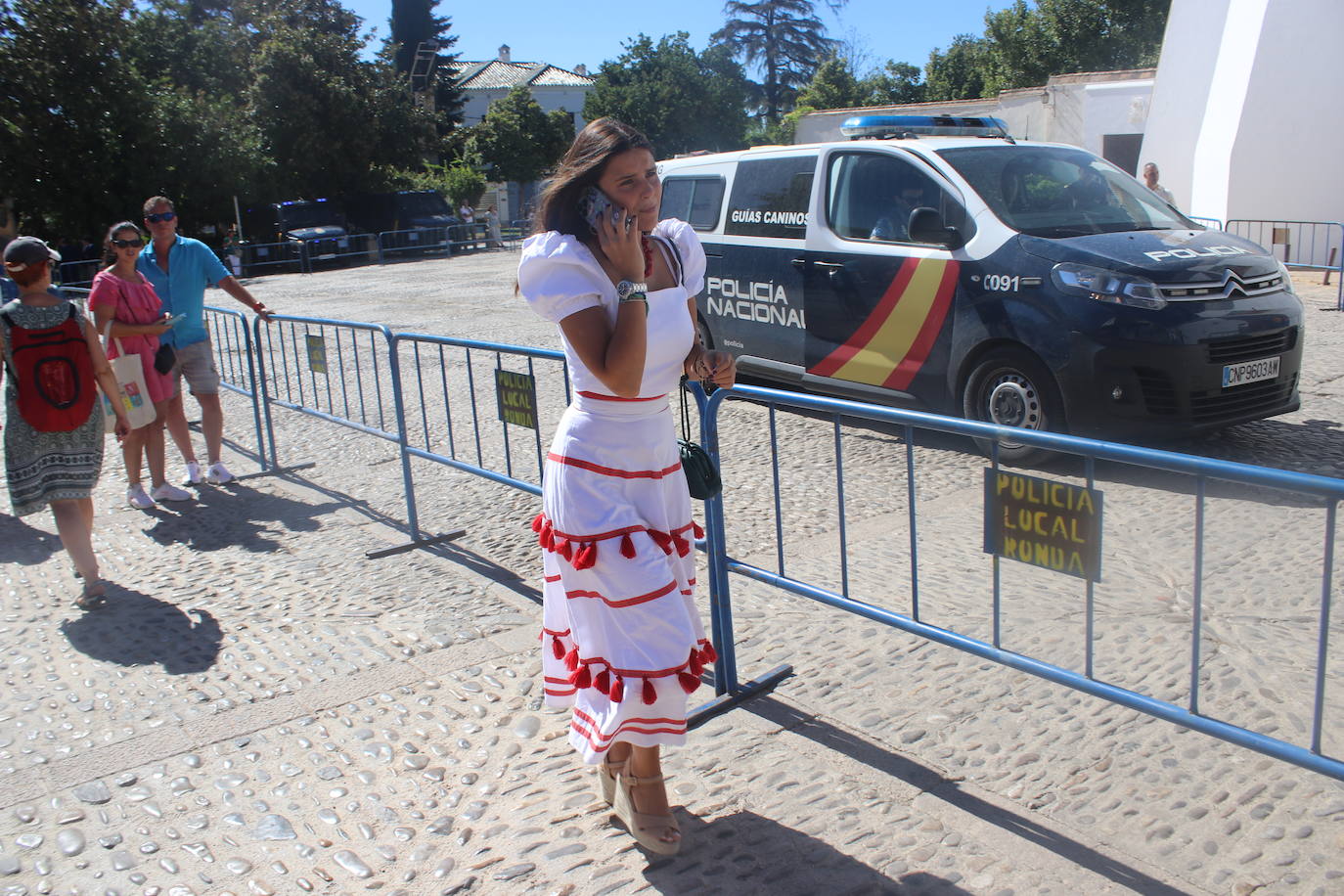 Rostros conocidos en la Goyesca de Ronda 2022. 