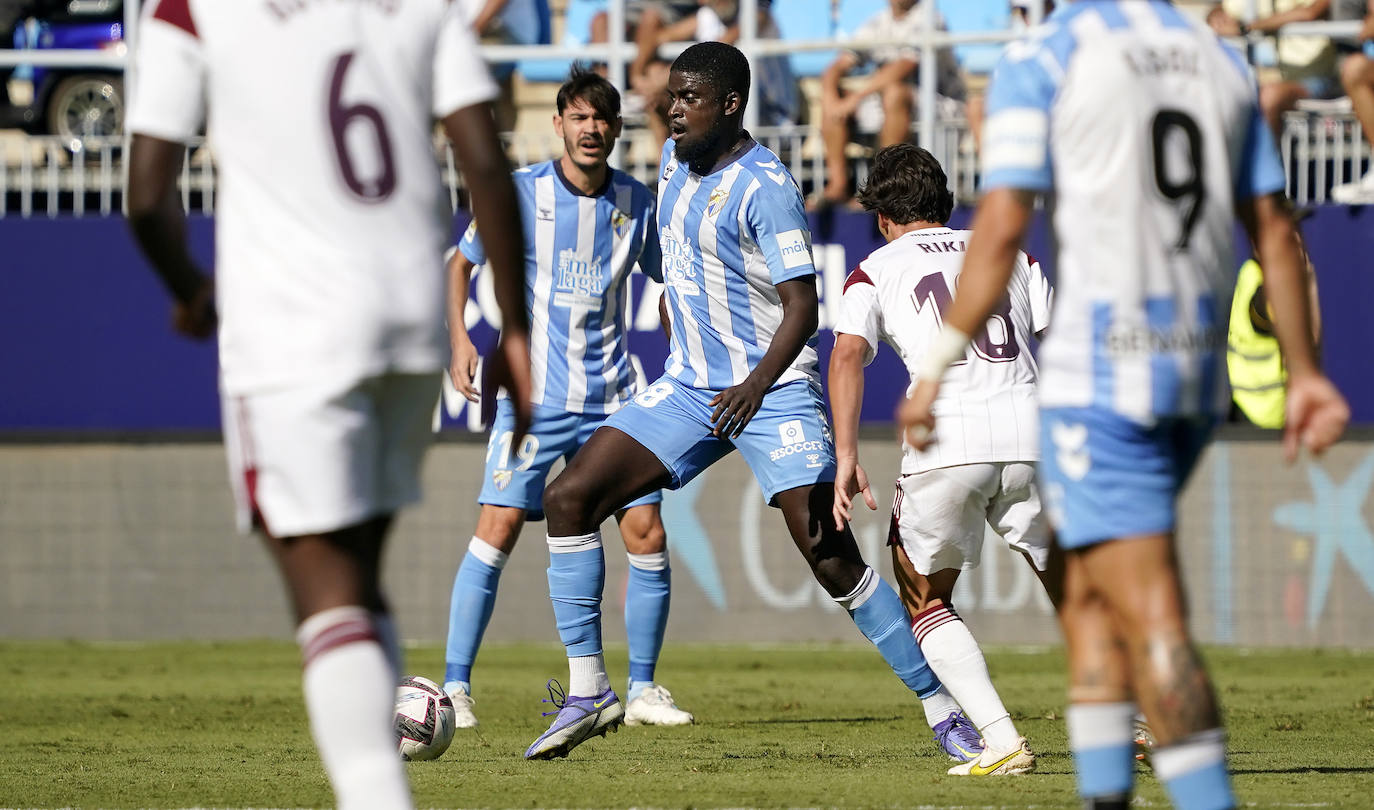 El Málaga pierde en casa con el Albacete (1-2).