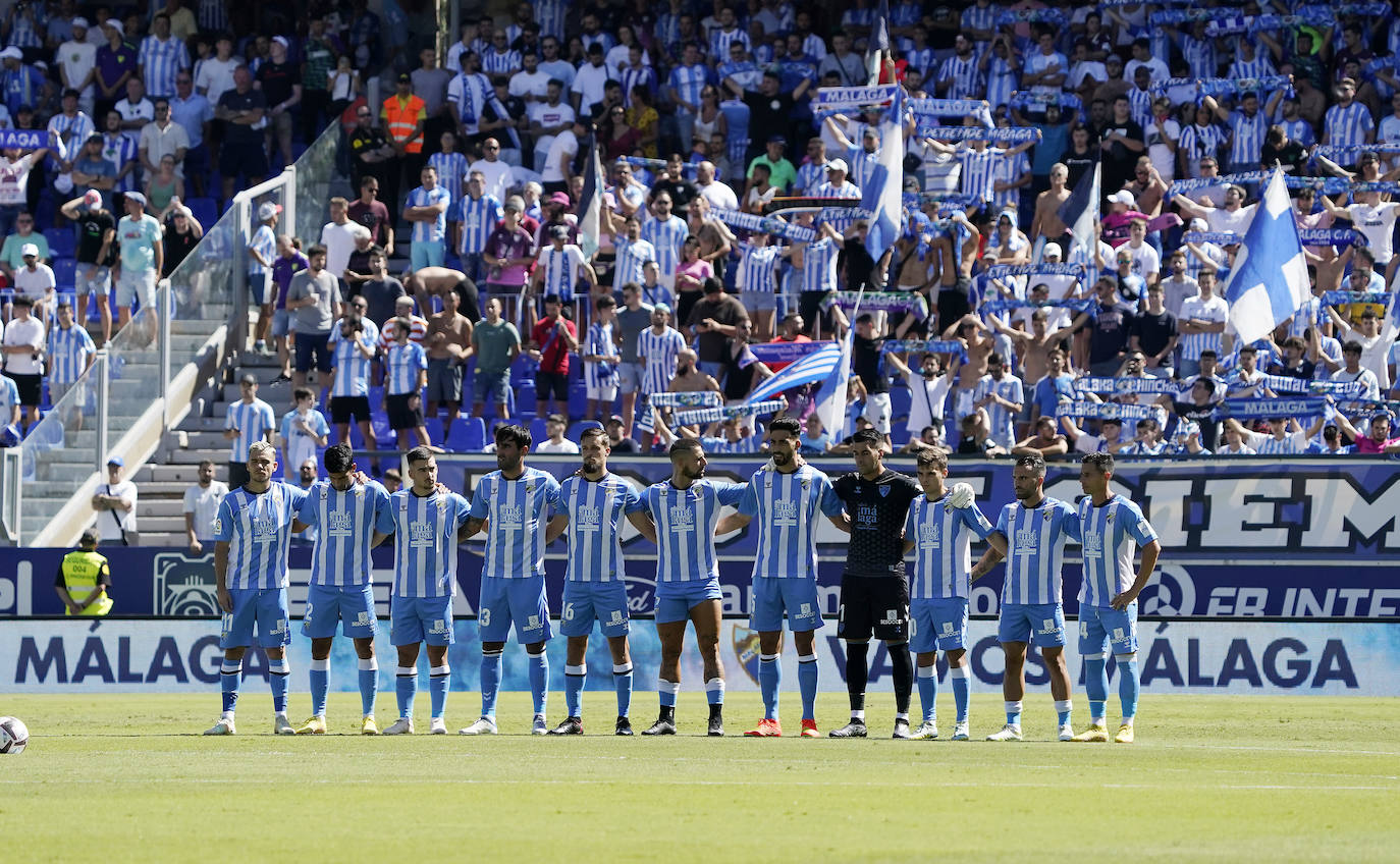 El Málaga pierde en casa con el Albacete (1-2).