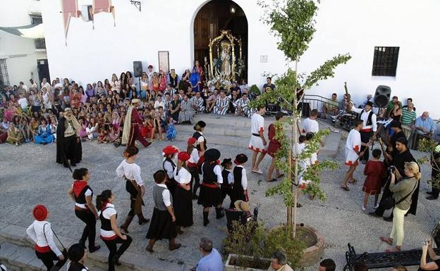 La Embajada de Moros y Cristianos, en Alfarnate.