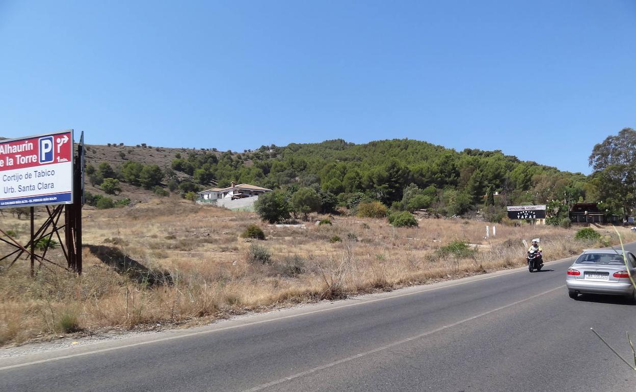 Imagen de archivo de los suelos de El Albaricocal, junto a la carretera de Churriana a Alhaurín de la Torre. 