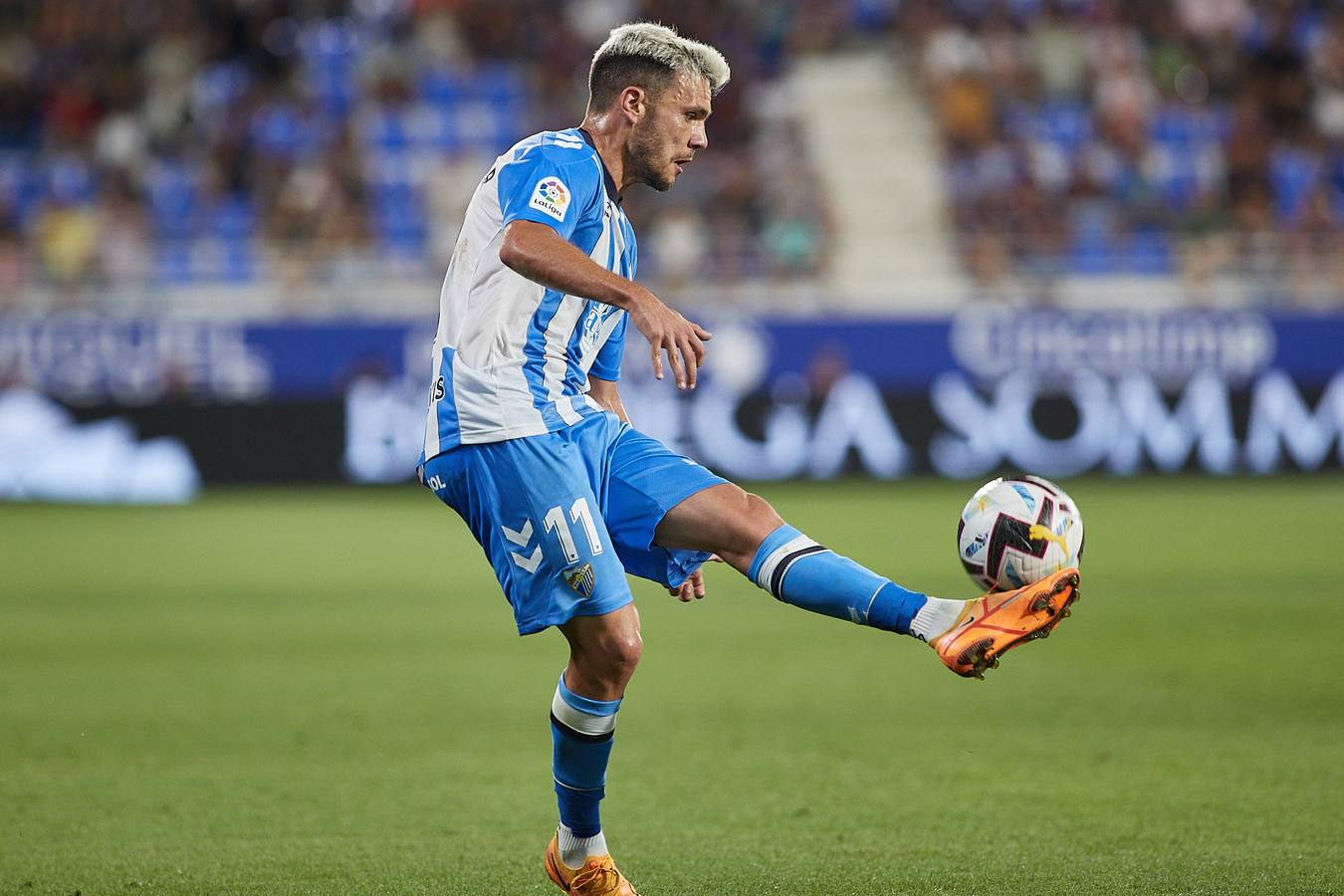 El Málaga ha visitado al Huesca en la quinta jornada. 