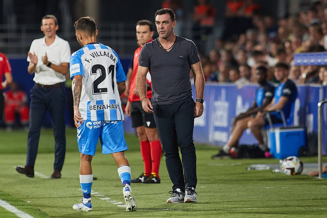 El Málaga ha visitado al Huesca en la quinta jornada. 