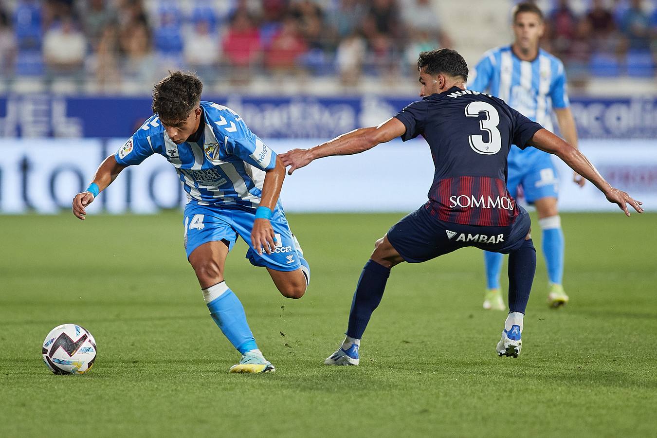 El Málaga ha visitado al Huesca en la quinta jornada. 