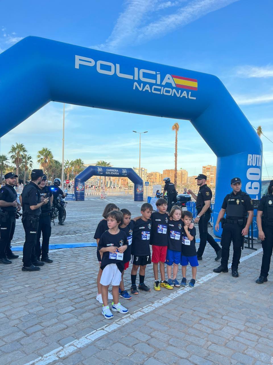 Fotos: Cuarta edición de la carrera solidaria &#039;Ruta 091&#039; impulsada por la Policía Nacional en Málaga