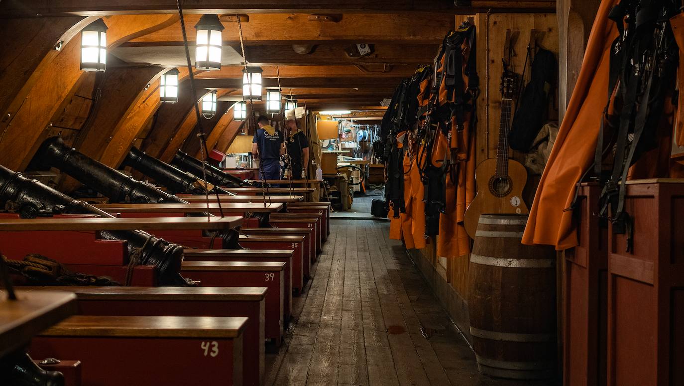 El buque sueco Götheborg podrá visitarse en el Puerto de Málaga. 
