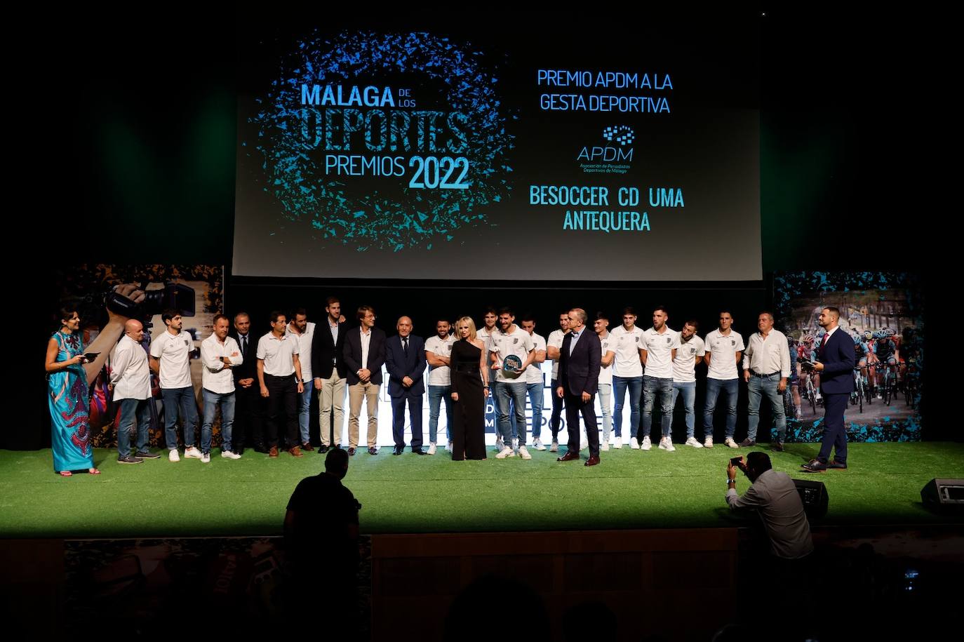 Casi 400 personas llenaron el Auditorio Edgar Neville de Málaga 