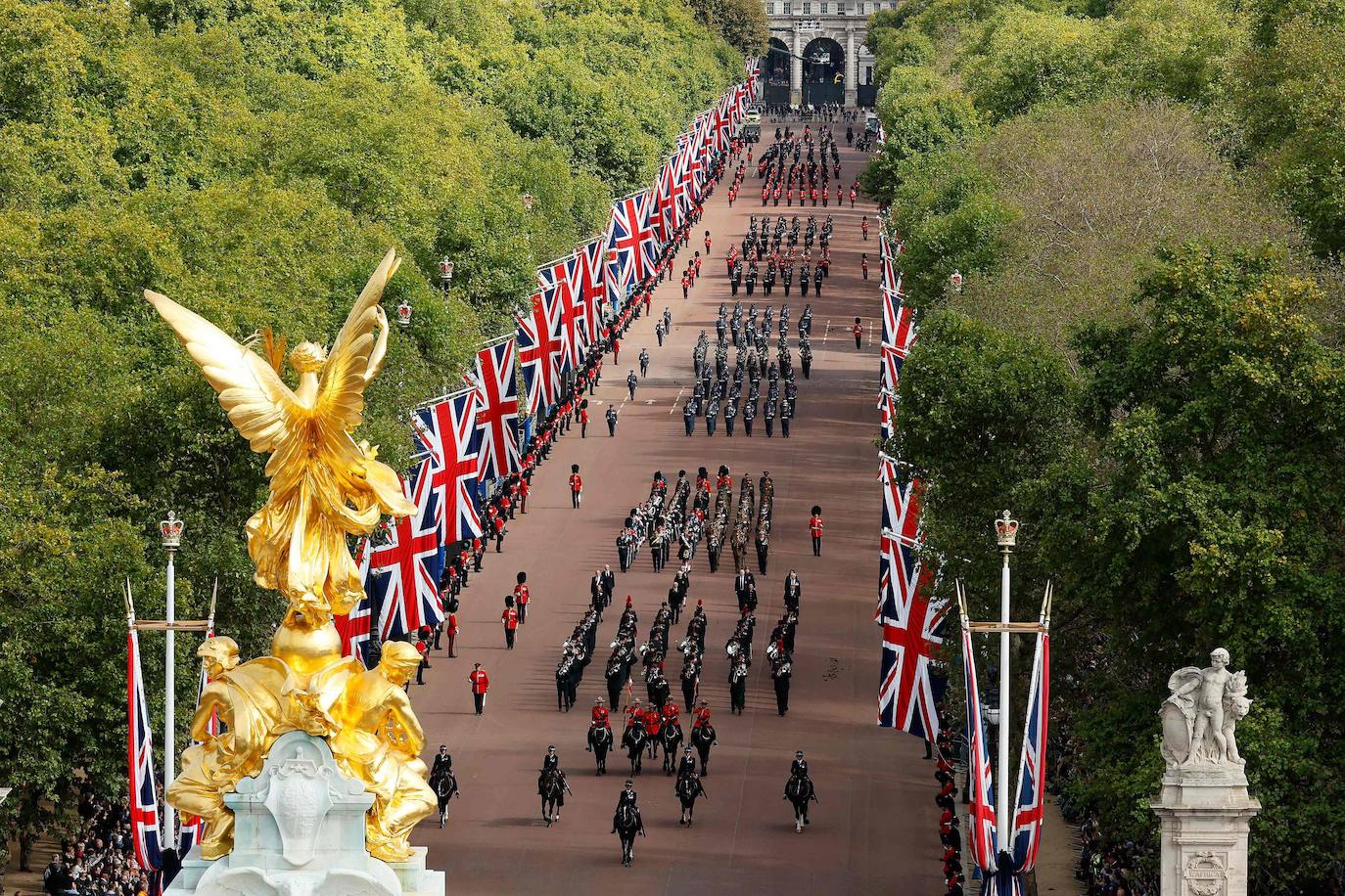 Fotos: Londres se despide de Isabel II con un gran funeral de estado