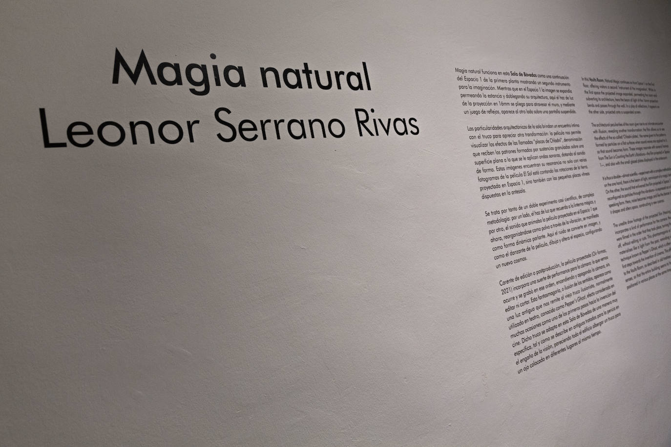 El montaje de la creadora malagueña estará en el museo nacional hasta el próximo 27 de febrero 
