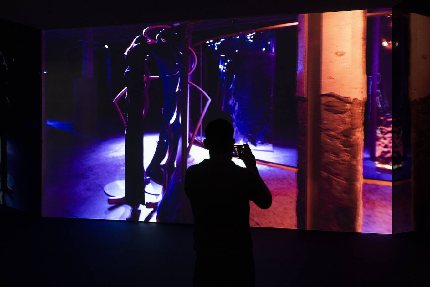 El montaje de la creadora malagueña estará en el museo nacional hasta el próximo 27 de febrero 