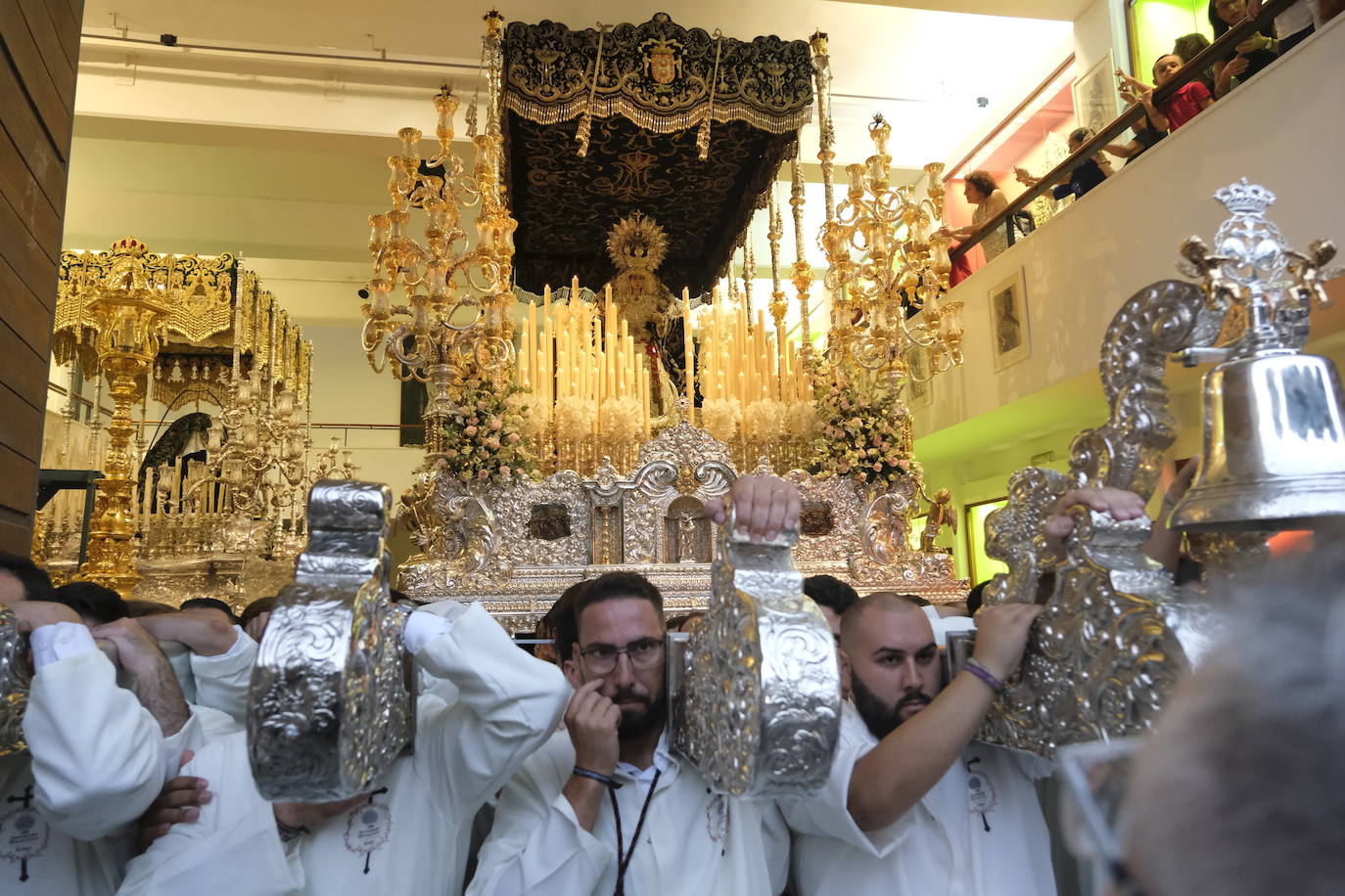 Se celebran los actos del centenario de la cofradía perchelera 