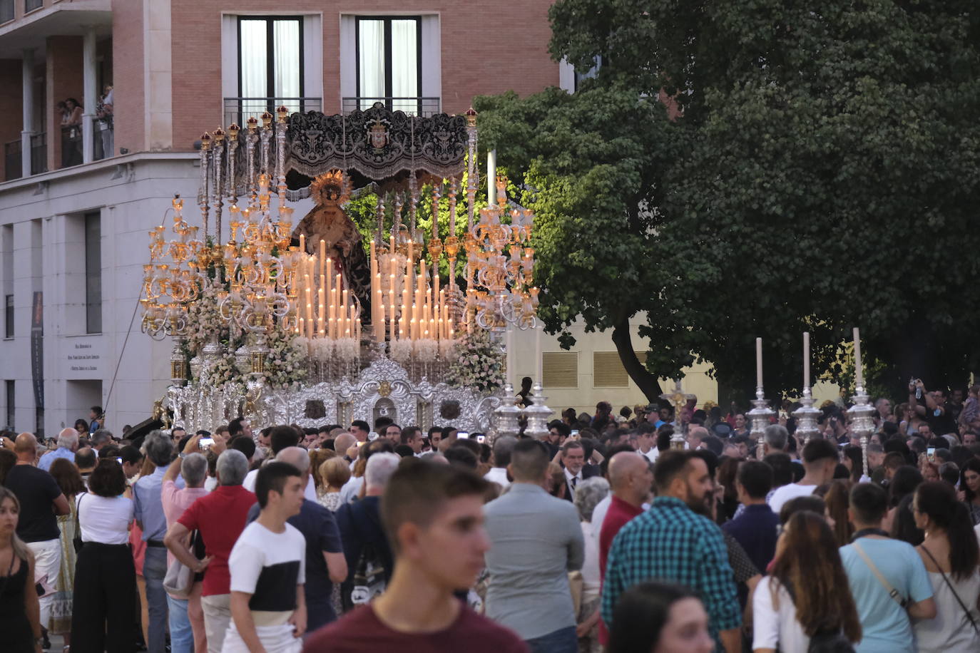 Se celebran los actos del centenario de la cofradía perchelera 