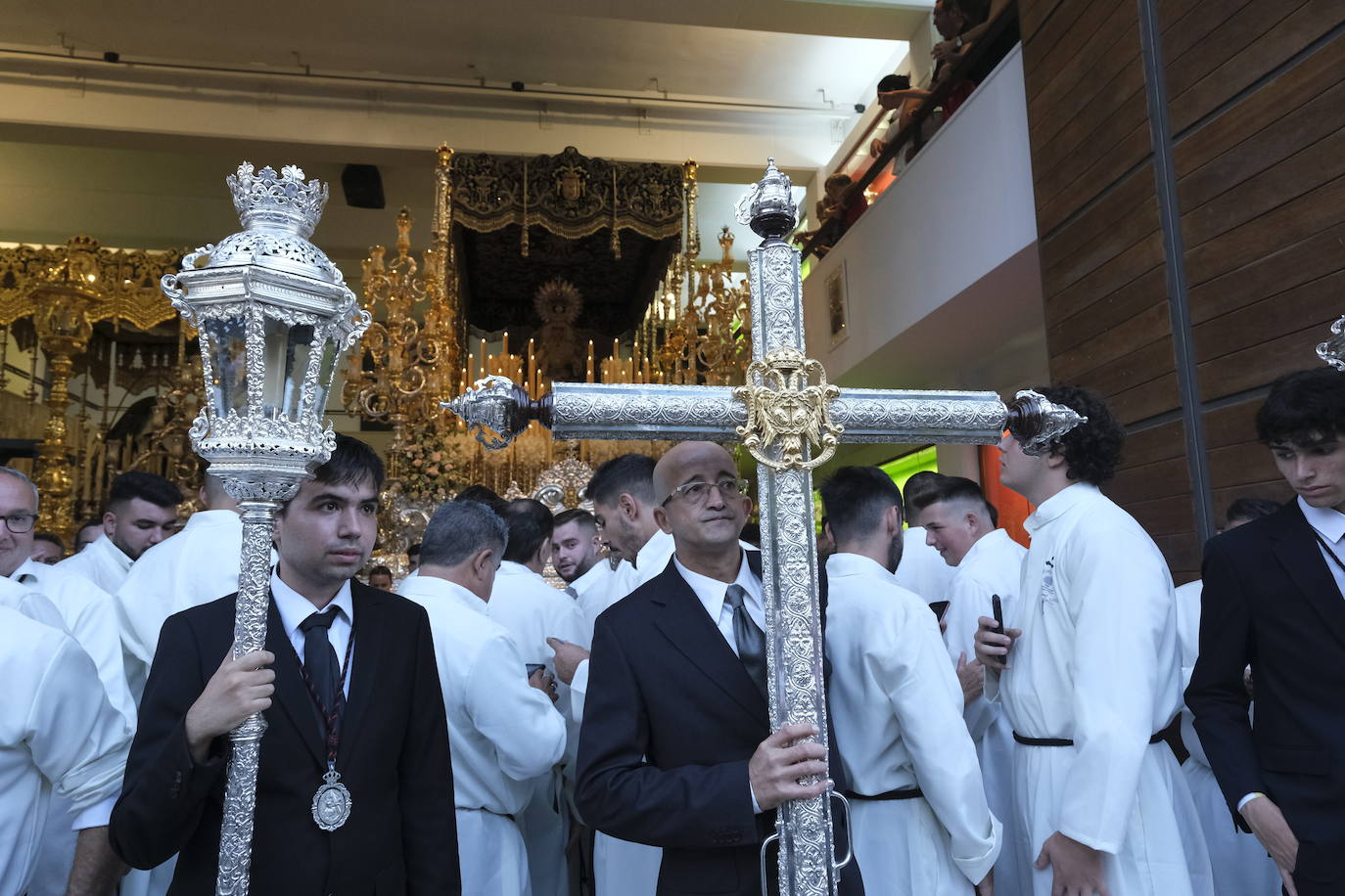 Se celebran los actos del centenario de la cofradía perchelera 