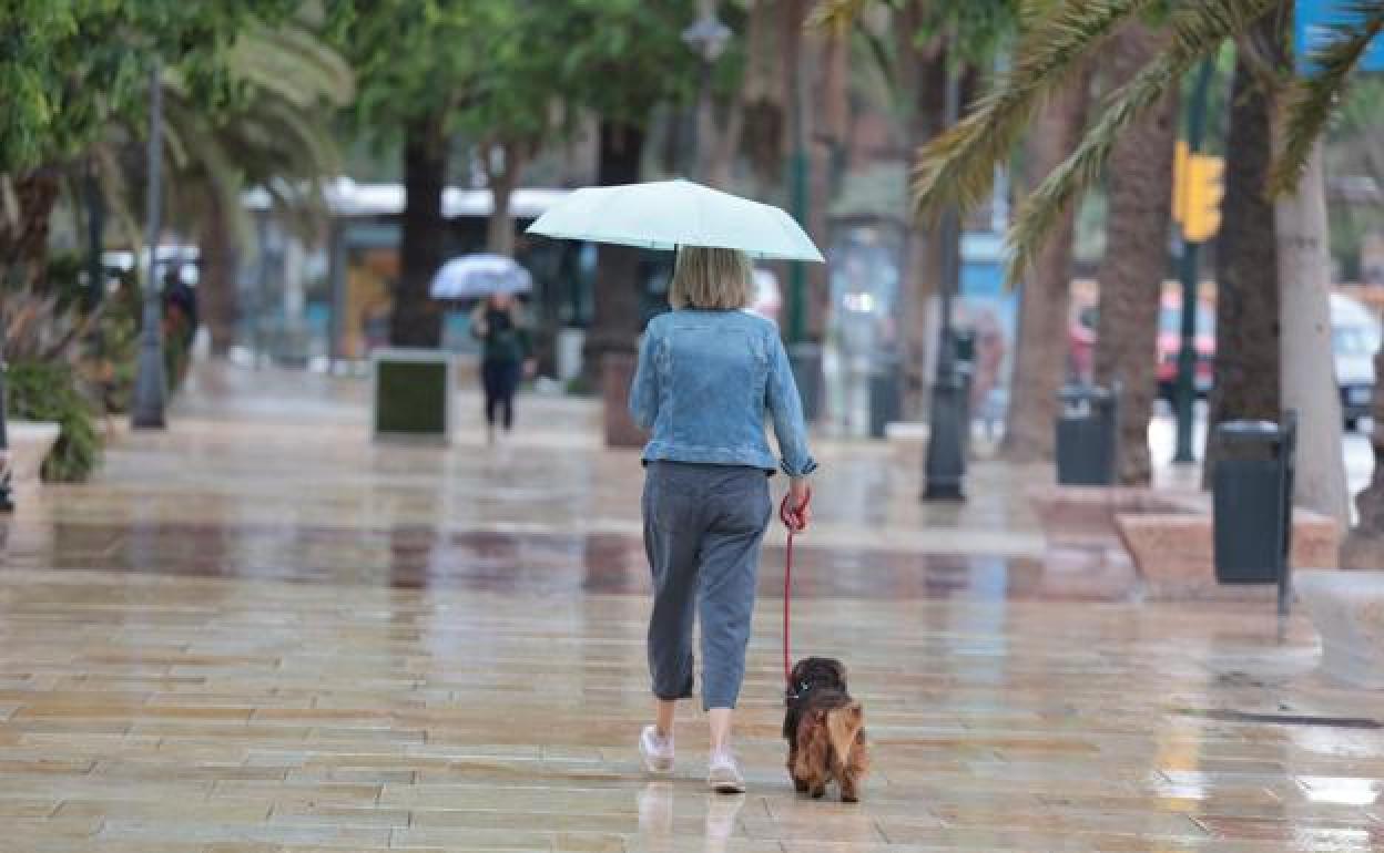 Málaga despedirá el mes de septiembre con lluvias. 