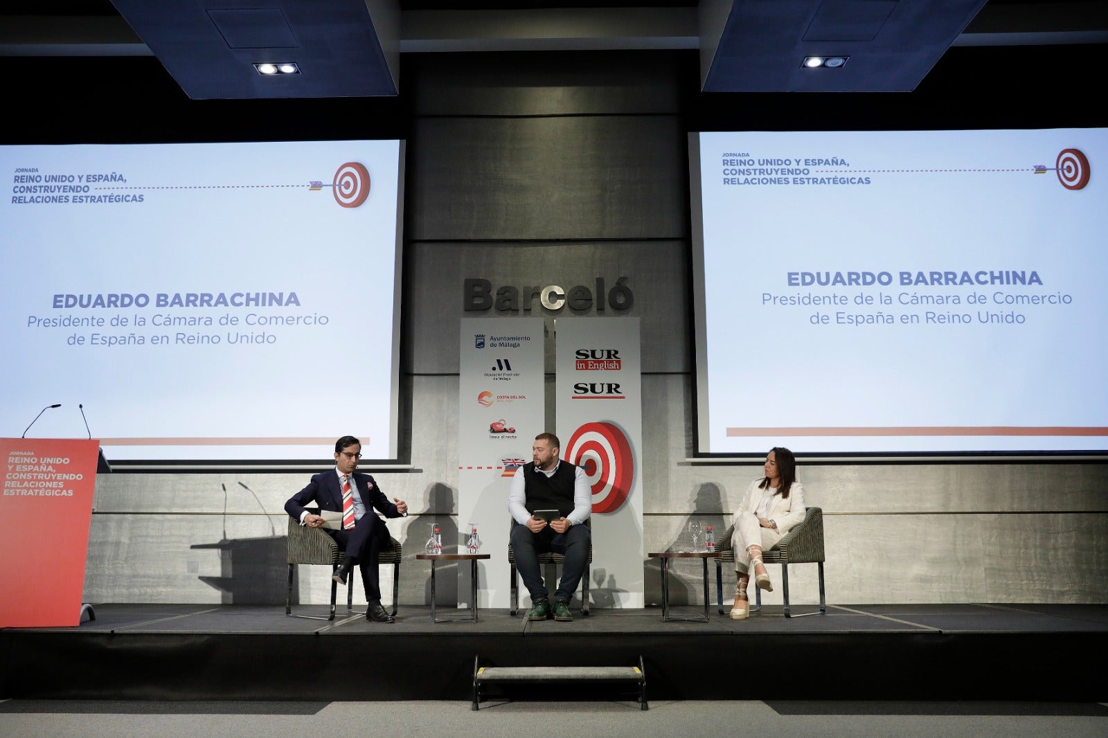 Diferentes expertos en economía, turismo o comercio debaten en diferentes ponencias, en el Hotel Barceló de Málaga