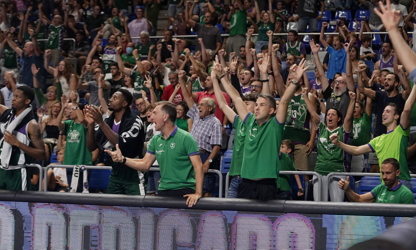 El Unicaja suma su primer triunfo de la temporada. 