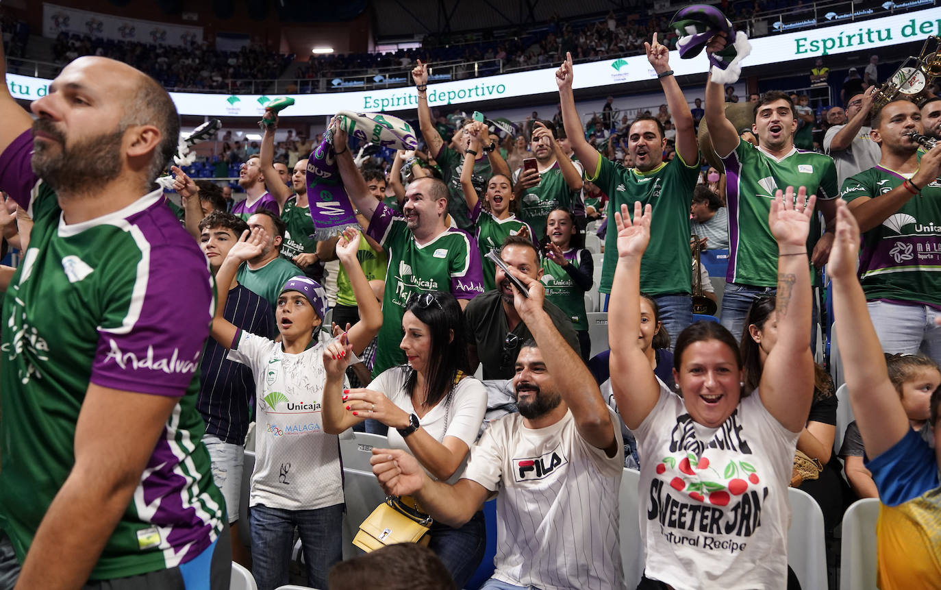 El Unicaja suma su primer triunfo de la temporada. 