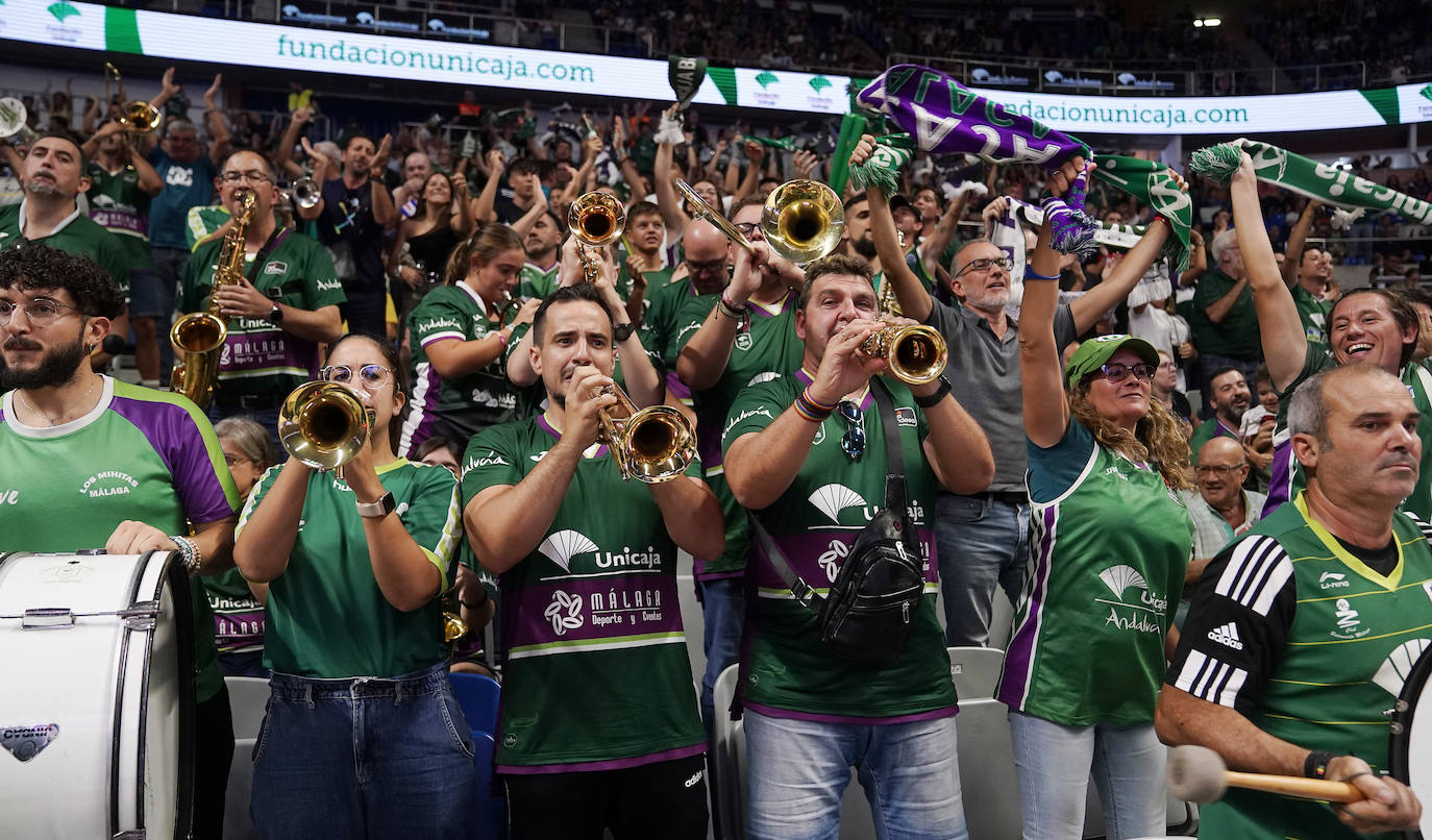 El Unicaja suma su primer triunfo de la temporada. 