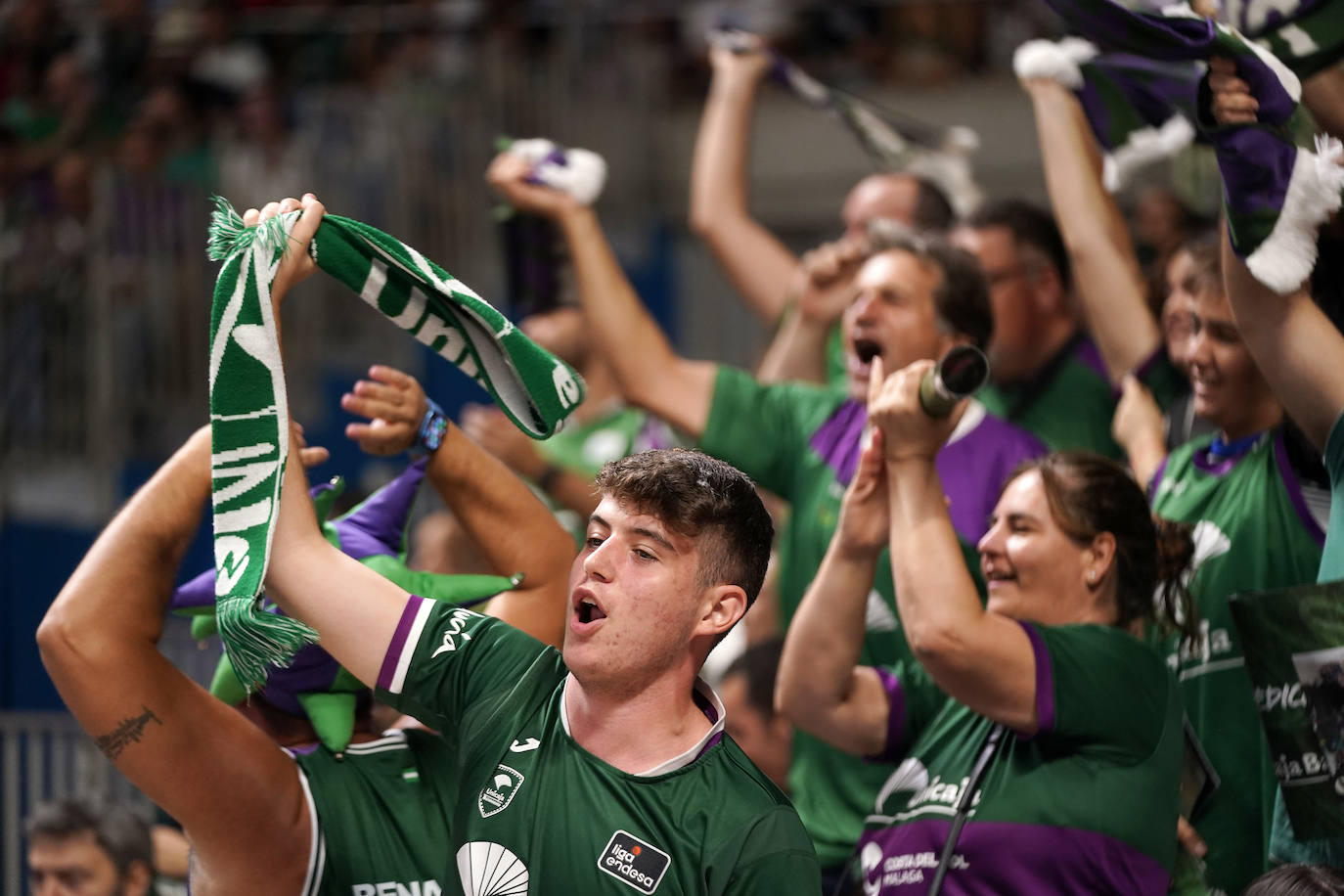 El cuadro malagueño se ha medido este domingo al Real Madrid arropado por un Martín Carpena lleno