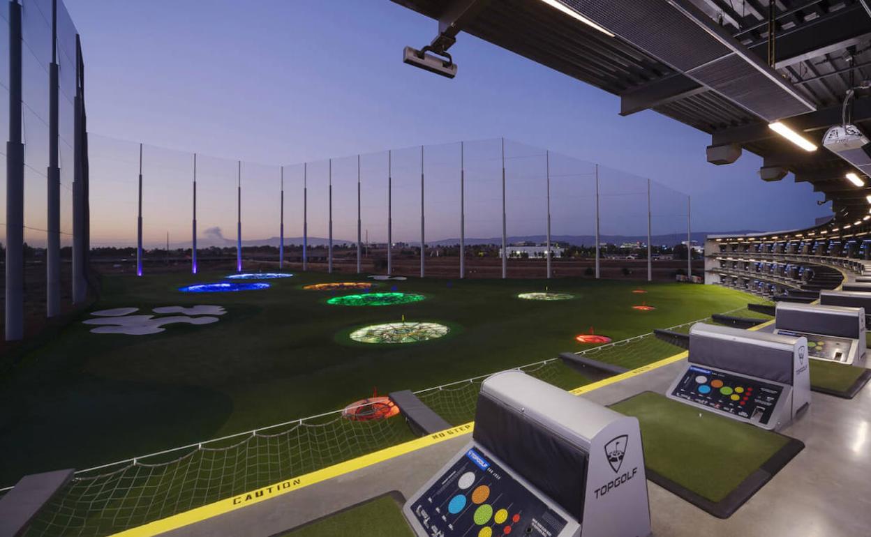 Proyecto del centro de Topgolf San José, en el Silicon Valley. 