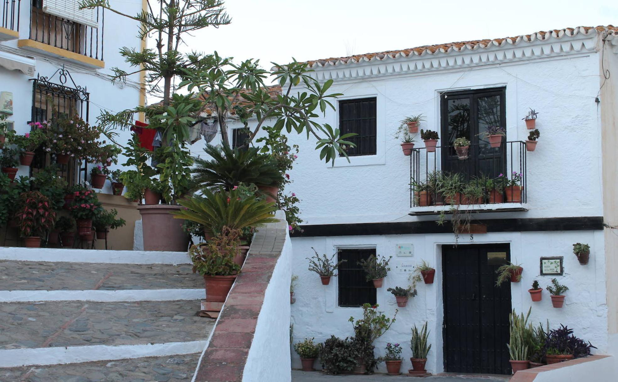 Tipismo. En el casco urbano de Almáchar aguardan rincones como éste, junto a su Museo de la Pasa. 