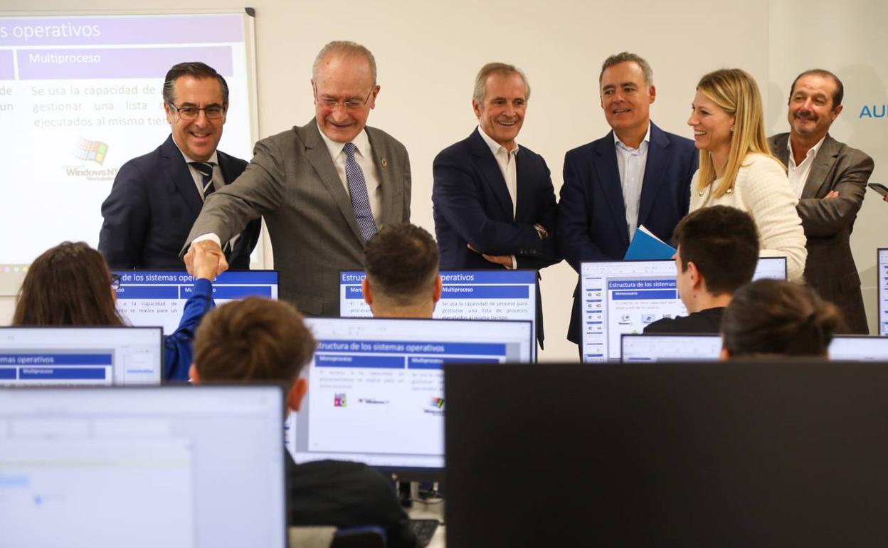 El nuevo centro de Digitalent en Málaga abre sus puertas en el edificio de la estación de autobuses. 